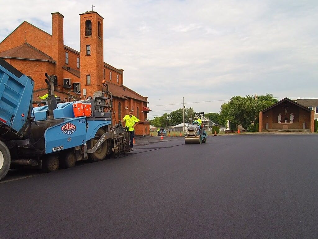 Church Asphalt Paving project photo 2 by South Florida Paving