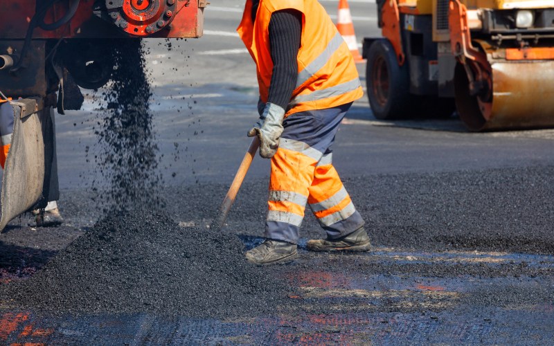 Davie asphalt project photo 3 by South Florida Paving