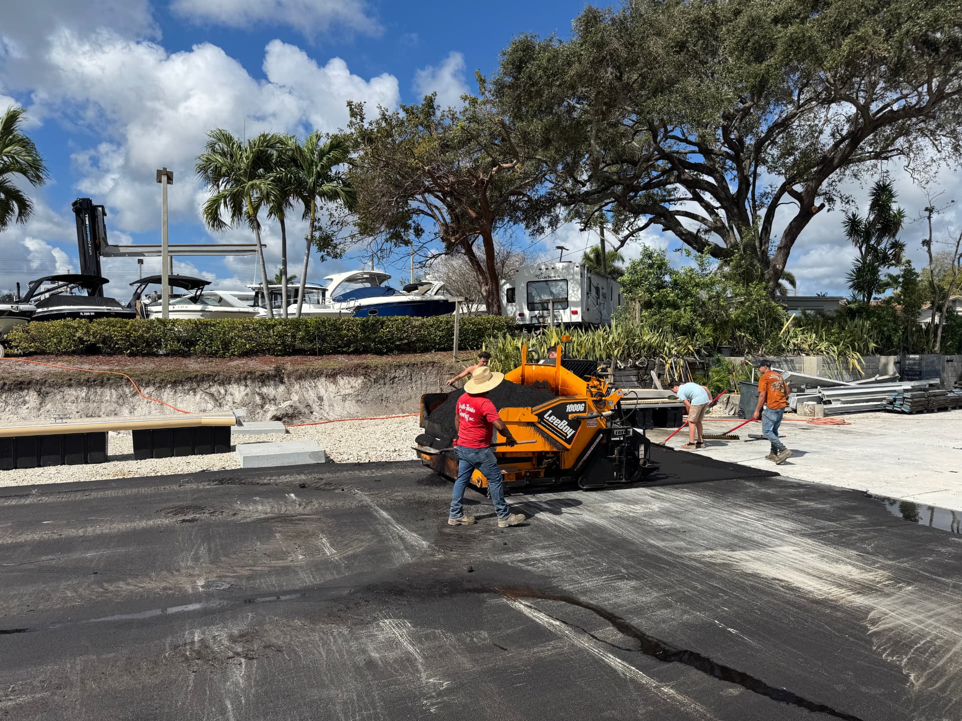 Commercial Asphalt Paving services by South Florida Paving Inc.