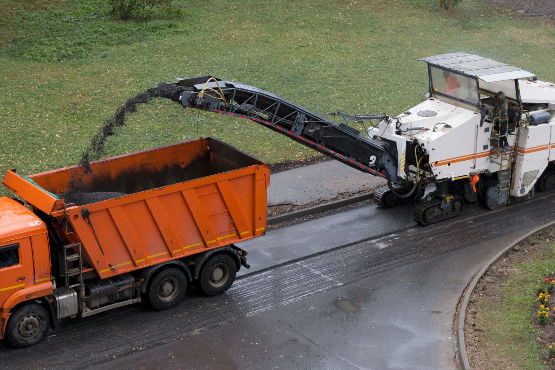 Asphalt Milling project photo 2 by South Florida Paving