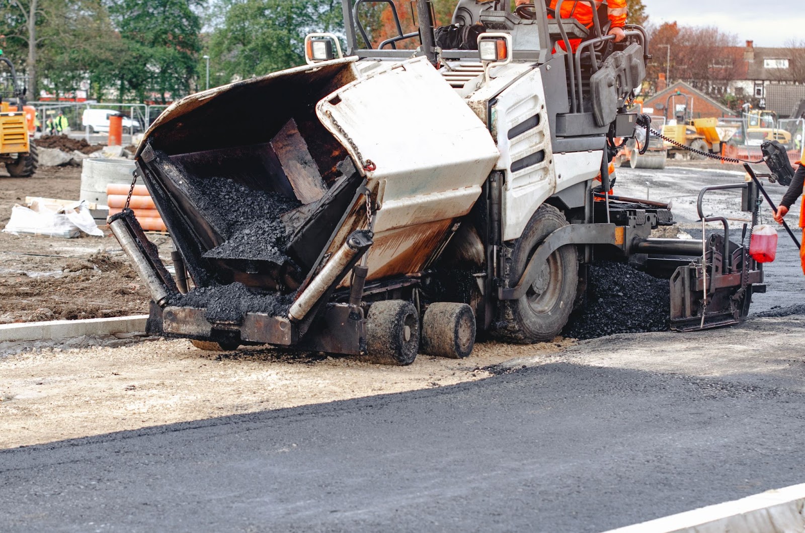 Asphalt Milling project in West Palm Beach, FL by South Florida Paving Inc.