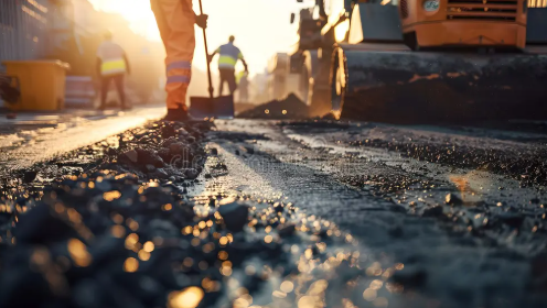 Pompano Beach asphalt project photo 3 by South Florida Paving