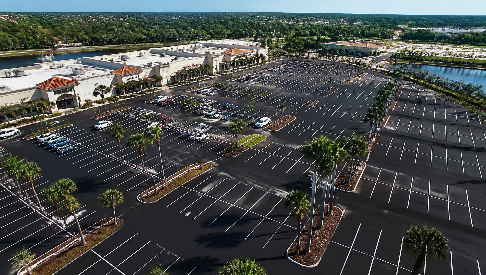 South Florida Paving crew paving asphalt in Lake Worth, FL