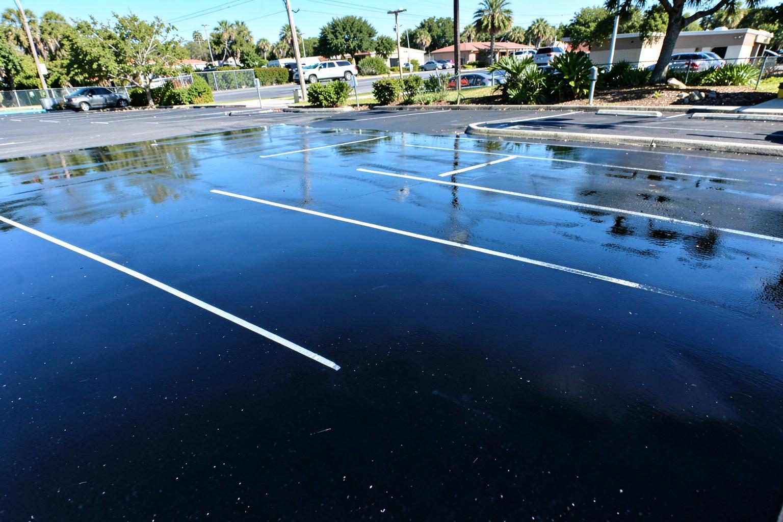 Driveway Seal Coating project photo 1 by South Florida Paving