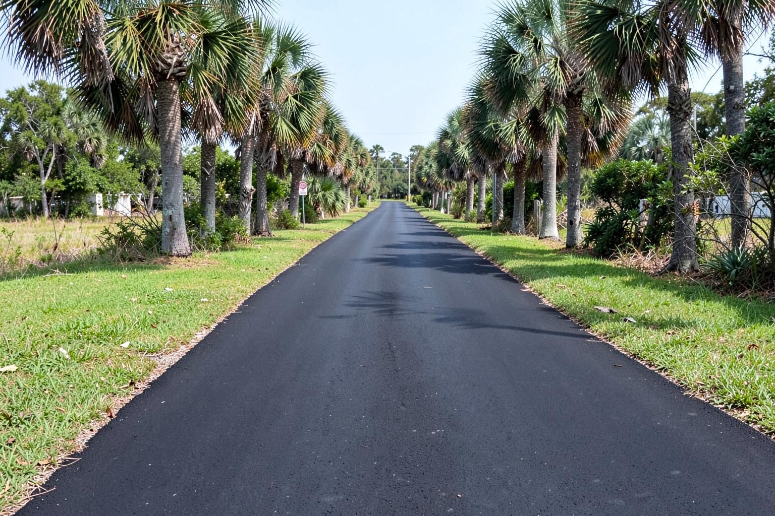 Farm Lane Way Repair project in Lacoochee, FL by South Florida Paving Inc.