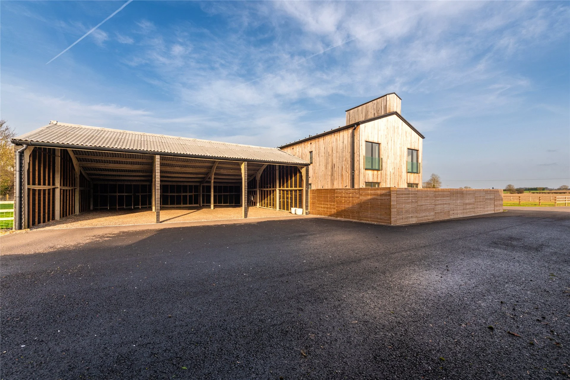 Rural Barn Yard Paving