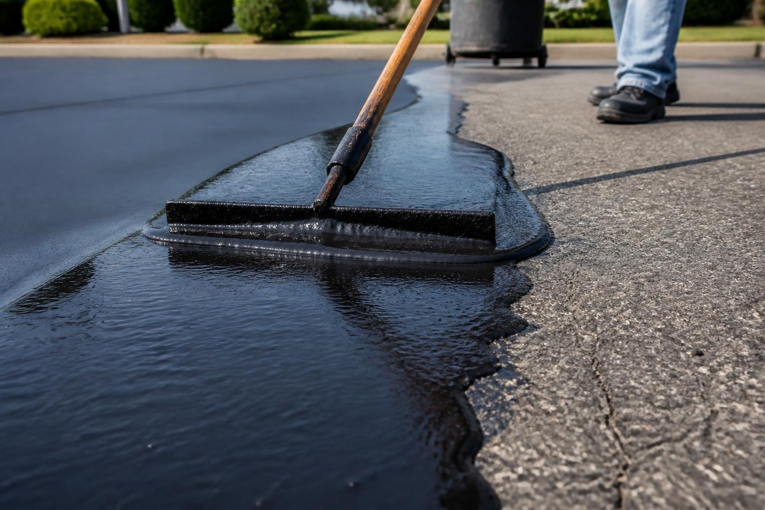 Pompano Beach asphalt project photo 2 by South Florida Paving