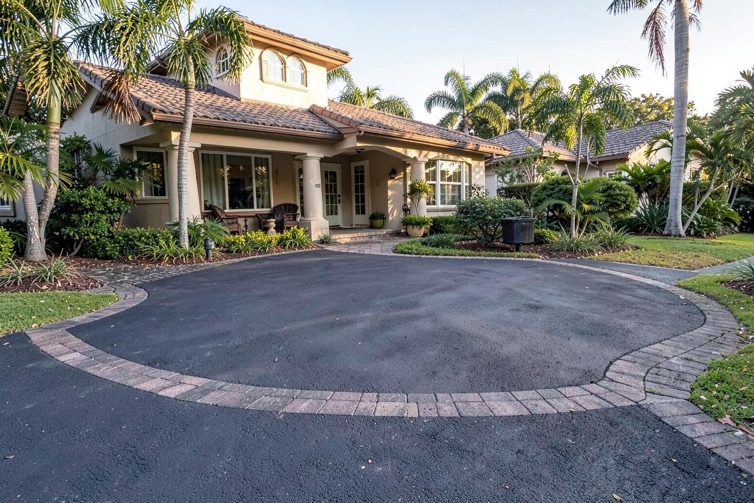 Commercial Asphalt Paving project in Lake Worth, FL by South Florida Paving Inc.
